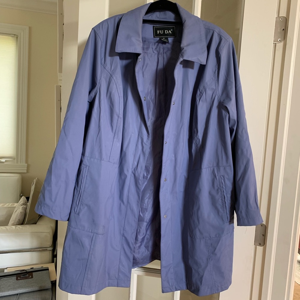 FU DA Rain Jacket Sz 1X